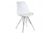 Image of Ghế Eames mặt đệm chân sắt xi mạ GLM017